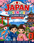 Japan Coloring book for kids