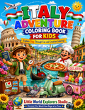 Italy Coloring Book for kids